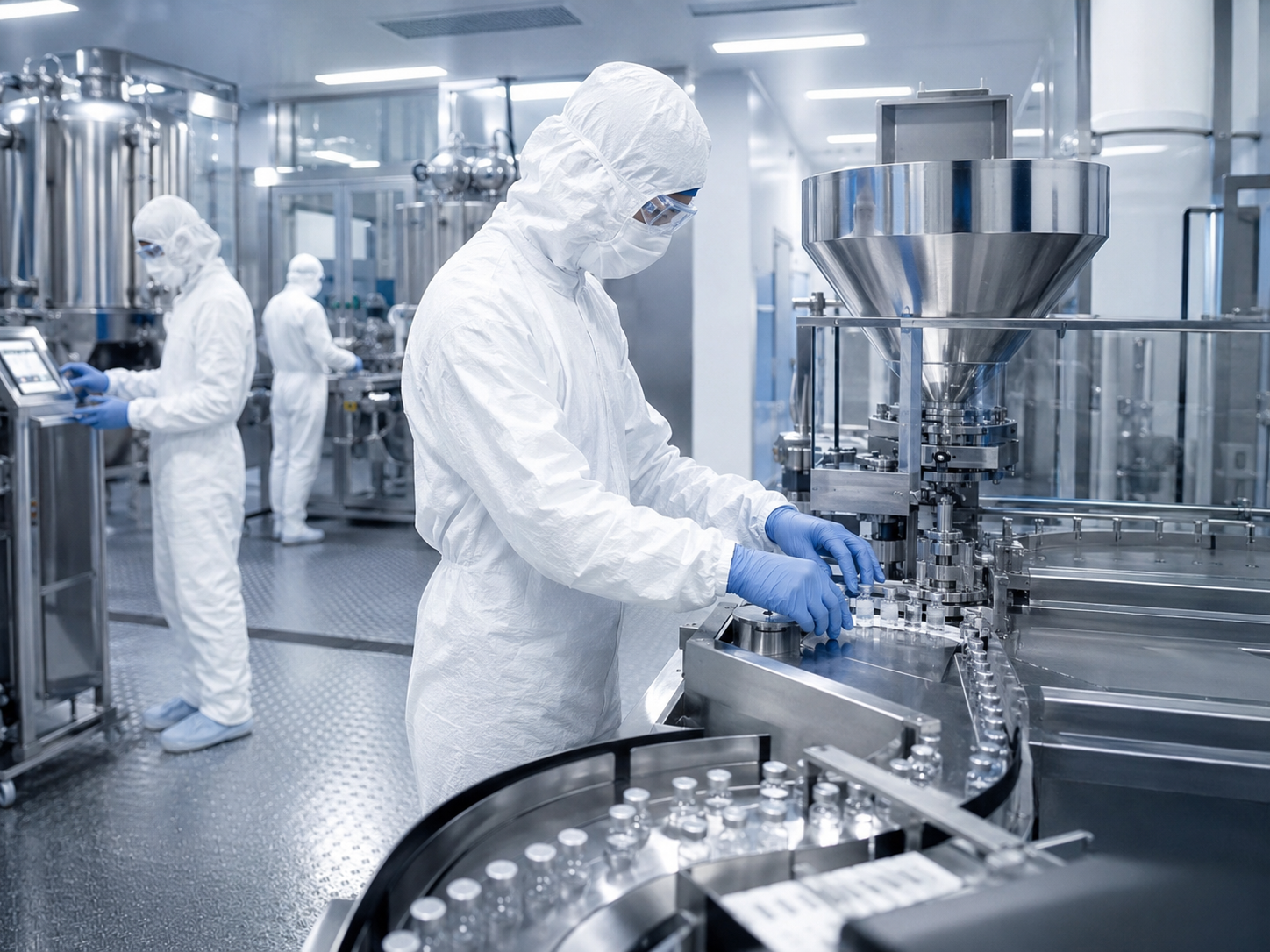 Controlled pharmaceutical processing